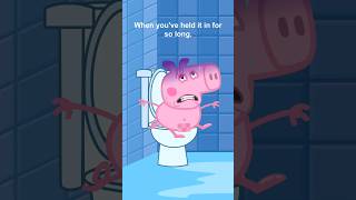 When youve held it in for so long George Pig peppapigpeppapigparodyfunnycartoonShopTheRealDeal [upl. by Milah]