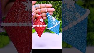 Homemade Ornaments for Christmas Tree Decorations🎄Easy Holiday Crafts christmas shorts decor [upl. by Eirellav]