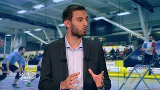 Tchoukball Geneva Indoors sur Léman Bleu TV  24nov2017 [upl. by Aldas]