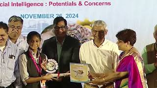 National Science Seminar 2024  Winner  Miss Rachna S G  NCSM [upl. by Llehsem]