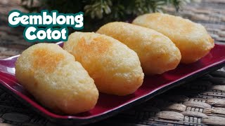 Resep Gemblong Cotot  Getuk Goreng Isi Khas Bandungan Jawa Tengah [upl. by Steady409]