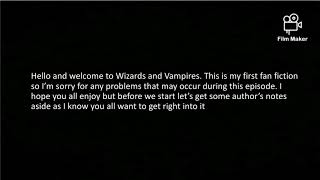 Harry Potter Wizards and Vampires Episode 1 [upl. by Young482]