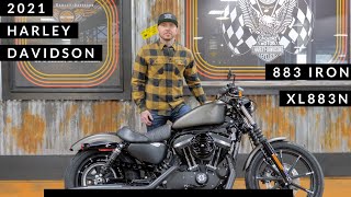 Harley Davidson Iron 883 XL883N FULL review and TEST RIDE [upl. by Venetis319]