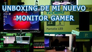 UNBOXING DE MI NUEVO MONITOR GAMER Erick Gamer Becerril [upl. by Magnum]