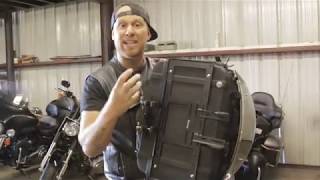 Rick Rak System  moto luggage system  to the point review [upl. by Ecinnahs112]