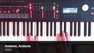 Andante Andante  ABBA  Piano Cover [upl. by Vandervelde]