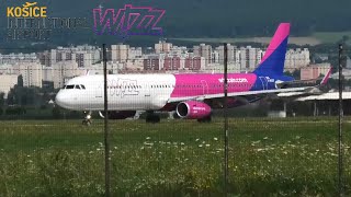 Airbus A321 Wizzair 🇭🇺 ▲ Airport Košice 2372020 [upl. by Eisle]