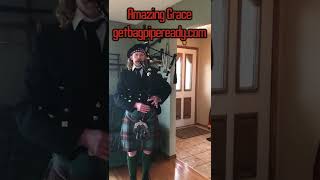 Learn Amazing Grace On the Bagpipes After the Beginners Practice Chanter [upl. by Anelrac]