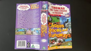 Opening amp Closing to Thomas The Tank Engine amp Friends Chases Races and Runaways 1997 VHS UK [upl. by Wetzel]