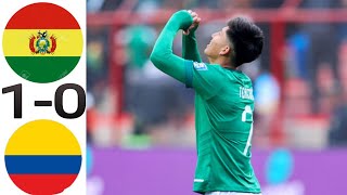 Bolivia vs 10 Colombia Resumen Primera CONMEBOL Eliminatorias 20242025 [upl. by Sully]