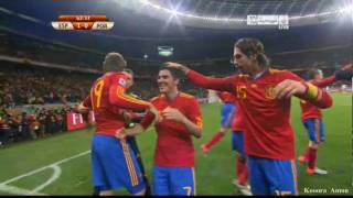 أسبانيا × البرتغال 10 كأس العالم جنوب أفريقيا 2010 [upl. by Trista]