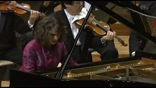 Brahms  Piano Concerto No 2 in Bflat major Hélène Grimaud [upl. by Colwen]