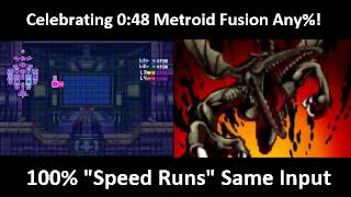 Metroid Fusion amp Zero Mission 100 Same Input [upl. by Eblehs522]