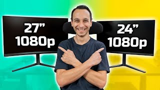 Best Monitor Size For 1080p 1440p 4K amp Ultrawide Monitors Pixel Density Explained [upl. by Ogram358]