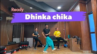 Dhinka Chika  Ready  Dance Fitness Cover  HighEnergy Bollywood Fitness  Zumba [upl. by Idas]