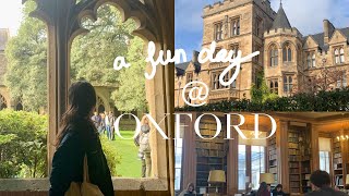 A day in Oxford vlog Fav library📚 Sundial walk 🕰️ supervisor meeting✏️ hidden observatory 🔍 [upl. by Yezdnil597]