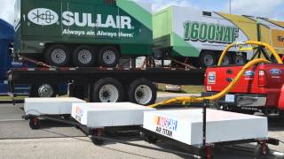 Sullair 1600 HAF Compressors power NASCARs Air Titan Track Drying System in 2013 [upl. by Devlin]