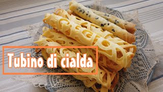 Ricetta cinese Tubino di cialda 蛋卷  Dolce  Croccante  Lace  Daisy Mora Italia [upl. by Constantina903]