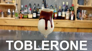 Toblerone Cocktail Recipe  CREAMY COFFEE amp HAZELNUT [upl. by Iaka96]