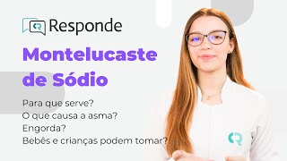 Montelucaste de Sódio  Para que serve Crianças podem tomar O que causa a asma  CR Responde [upl. by Eelorac]