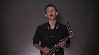 How to play Talk Dirty To Me on Alto Sax [upl. by Esela]