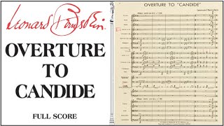 Leonard Bernstein Candide Overture Berliner Philharmoniker  Full Orchestra score [upl. by Ruhnke]