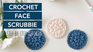 Make Your Own Crochet Face Scrubbie In Just Minutes With This Easy Tutorial [upl. by Uzzi428]