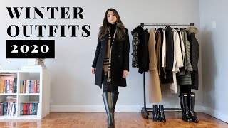 WINTER OUTFITS 2020  Samantha Guerrero [upl. by Marquita]