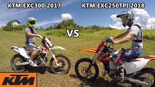 KTM EXC 250 TPI 2018  ENDURO FUTURE [upl. by Ahsimek]