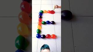 Water Colour Balloon Pop Reverse Video [upl. by Anaeco]