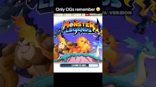 Only Monster Legends OG’s Remember 🥲 nostalgia [upl. by Deni450]