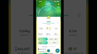 SHINY pokemongo joltik [upl. by Fellner405]