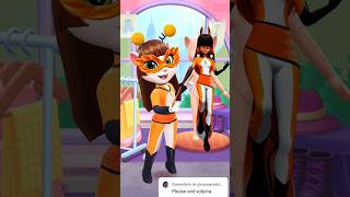 Volpina Miraculous Ladybug My Talking Angela 2 volpina miraculous miraculousladybug angela2 [upl. by Airlia907]