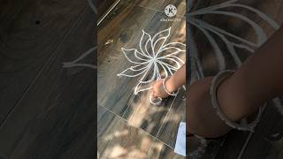 Muggulu rangoli design like subscribe shorts [upl. by Ahsyle812]