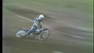 1980 British League Div 1 Speedway Meeting Leicester v Cradley Heath [upl. by Chui]