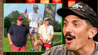 Andrew Schulz CRAZY 4th July w Tim Dillon Lil Mabu amp Leonardo DiCaprio [upl. by Ira]