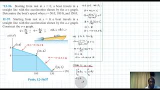 12–56 Kinematics of a Particle Chapter 12 Hibbeler Dynamics Benam Academy [upl. by Notneb]