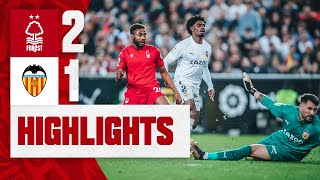 MATCH HIGHLIGHTS  VALENCIA 12 FOREST  AWONIYI AND DENNIS ON TARGET [upl. by Hana]