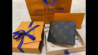 LV Men Wallet Unboxing [upl. by Riva]