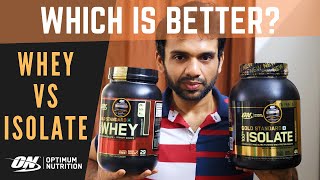 Optimum Nutrition Gold Standard Whey Isolate Protein Review  Difference  Thuglife Mallu Fitness [upl. by Ocirderf]