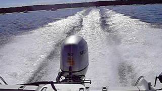 honda outboard bf 90 vtec take off ampwot [upl. by Lonni]