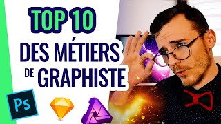 UN GRAPHISTE cest quoi 🧐 TOP 10 des métiers de Graphisme [upl. by Loring77]