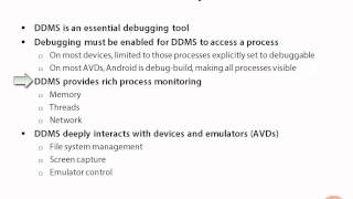 04Dalvik Debug Monitor Server DDMS 09 Summary [upl. by Farlay]