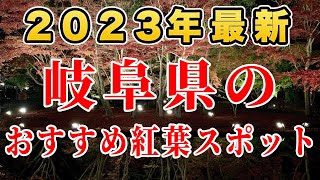 【岐阜 紅葉スポット】2023年最新岐阜県のおすすめ紅葉スポットをご紹介 [upl. by Limoli213]