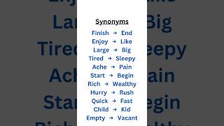 Synonyms learnenglish vocabulary synonym synonyms english learn words englishexpress [upl. by Gaeta]