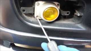 19921995 Honda Civic EX Fog Light Bulb Replacement [upl. by Oruam]