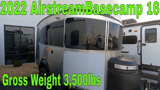 2022 Airstream Basecamp 16 Walk Through [upl. by Aela]