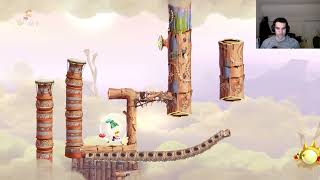 Rayman Legends Crazy Stuff Going On Sky High [upl. by Husch]