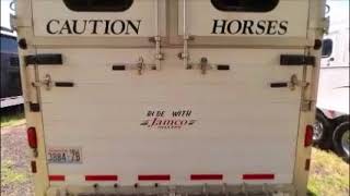 2000 Jamco 3 horse trailer for sale  Double J Trailers [upl. by Lukasz]