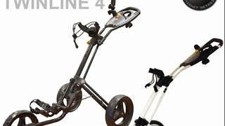 Powakaddy Twinline 4 Golf Trolley Review [upl. by Einhpad]